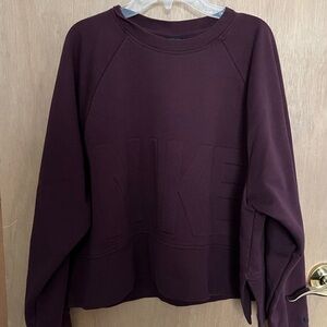 Nike cropped sweatshirt